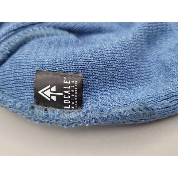 Glacier National Park Mountain Goat Beanie Locale Outdoor Blue - Picture 5 of 5